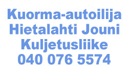 Kuorma-Autoilija Jouni Hietalahti logo